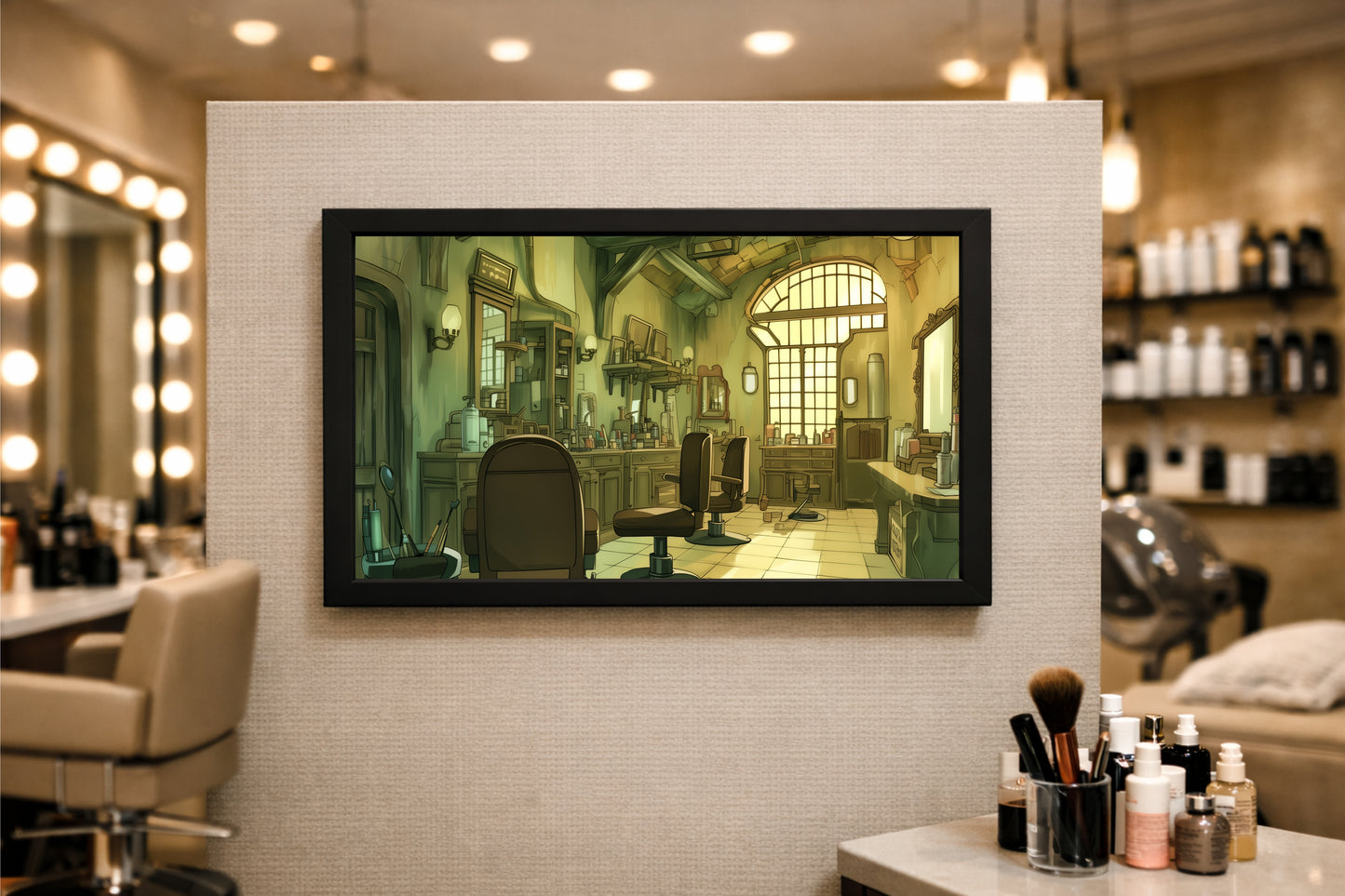 Classic Barber Studio – Timeless Craft & Calm Vibes ✂️🪞