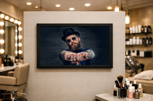 Bold Gentleman – Power & Personality Wall Art 🧔‍♂️🔥