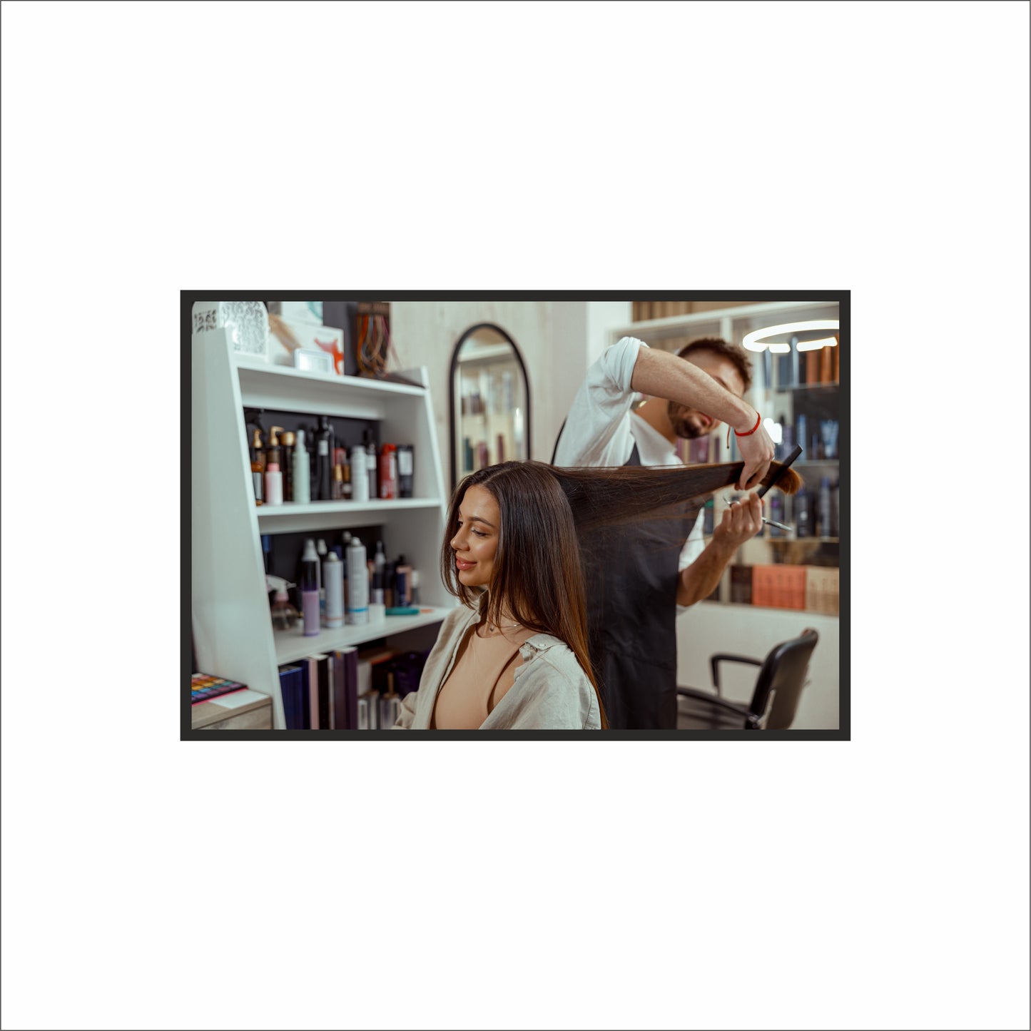 Elegant Hair Styling – Salon Perfection ✂️✨