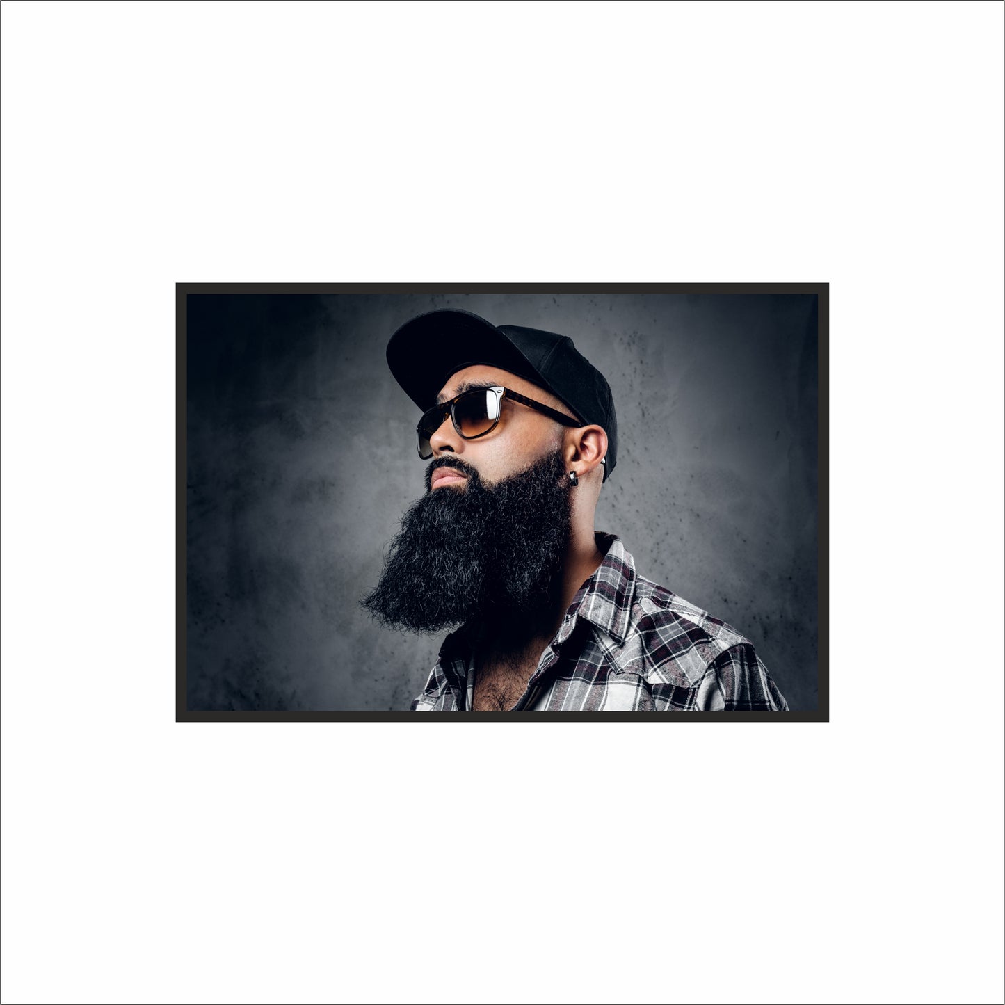 Beard King – Bold Masculine Style Portrait 🧔🔥