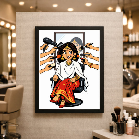 The Bridal Glow – Beauty & Elegance in Art 💄👰