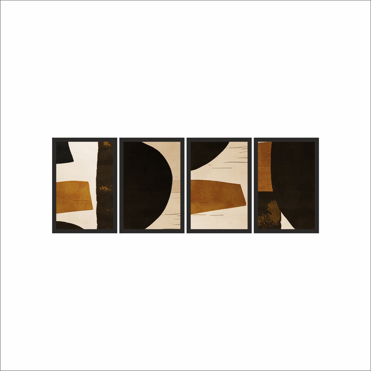 Abstract Harmony – Modern Wall Art Set 🎨✨