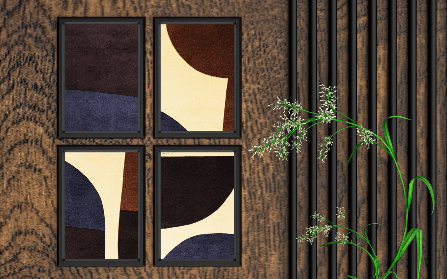 Modern Balance – Abstract Wall Art Set 🎨✨