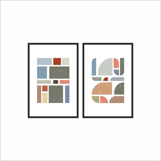 Modular Forms – Modern Abstract Wall Art 🎨✨