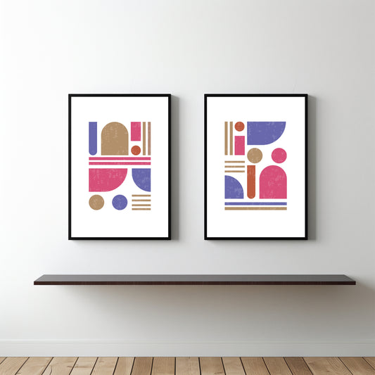 Color Blocks – Contemporary Abstract Wall Art 🎨✨