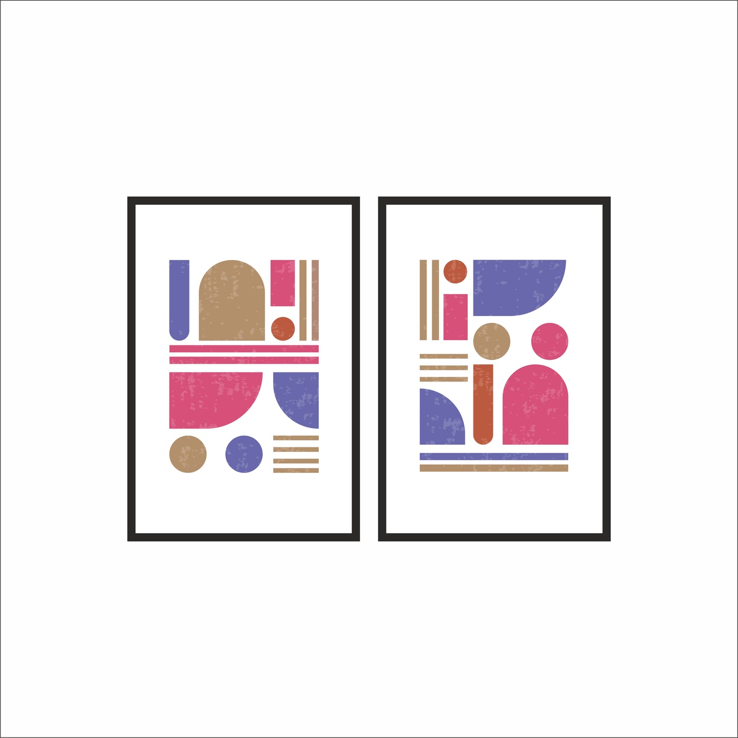 Color Blocks – Contemporary Abstract Wall Art 🎨✨