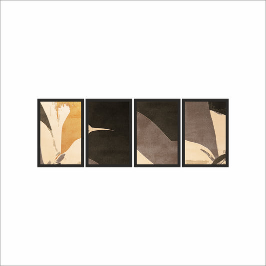 Silent Earth – Neutral Minimal Abstract Wall Art 🤎✨