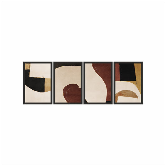 Earth Curve – Warm Neutral Abstract Wall Art 🤎✨