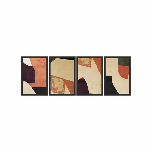 Earthbound Harmony – Modern Abstract Wall Art 🤎✨