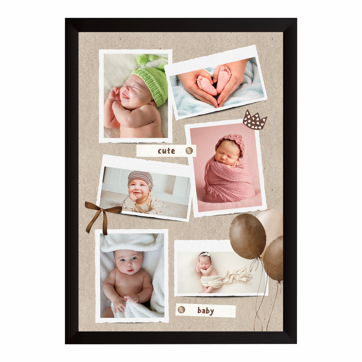 Customized Baby Photo Collage