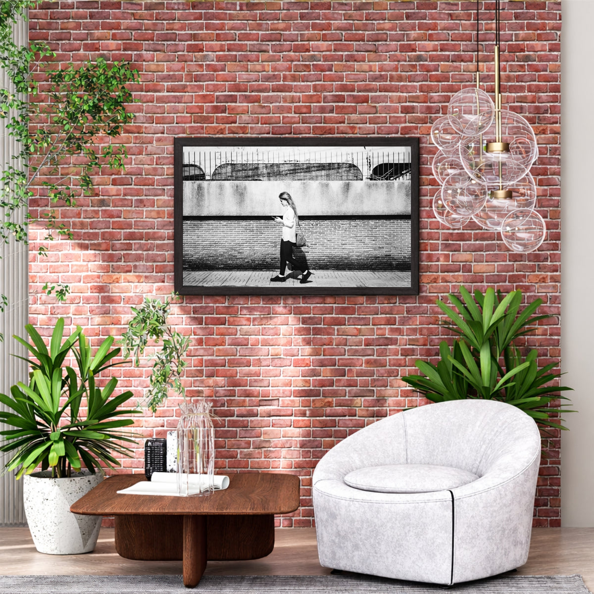Urban Lifestyle Black & White Wall Art | Minimalist Street Photography