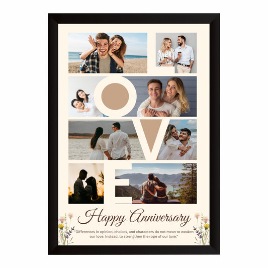 Customized Anniversary Photo Frame