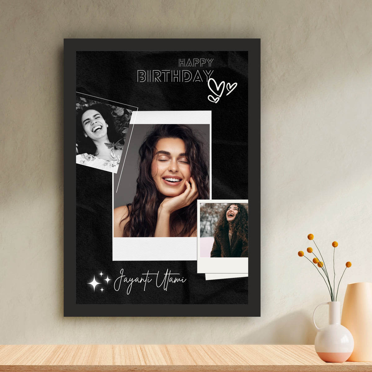 Customized Birthday Photo Frame
