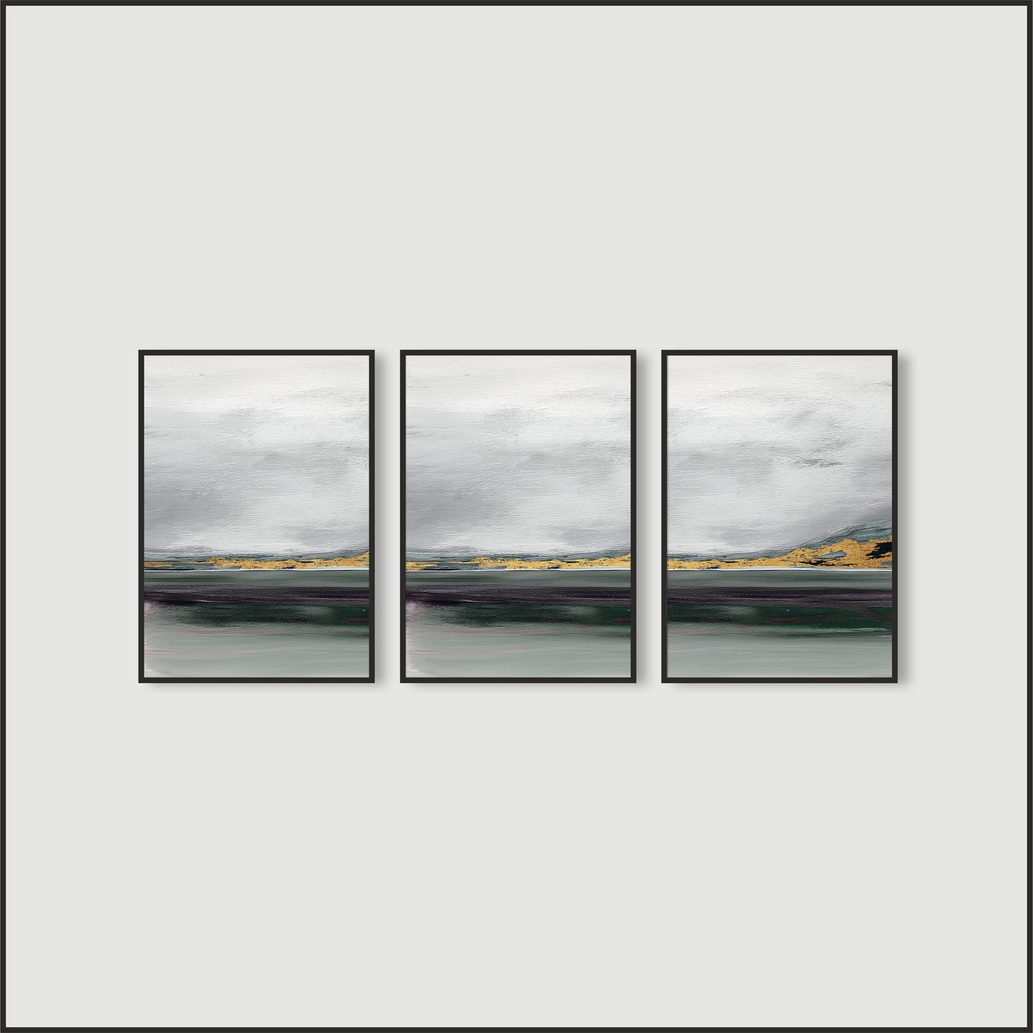 Modern Horizon Wall Frame Set – Minimal Elegance for Contemporary Spaces