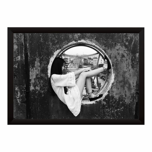 Surreal Woman Black & White Wall Art | Contemporary Photography