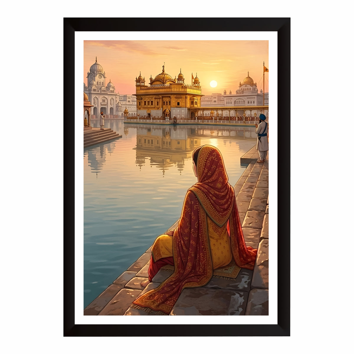 Sri Harmandir Sahib – A Moment of Peace, Devotion & Divine Reflection