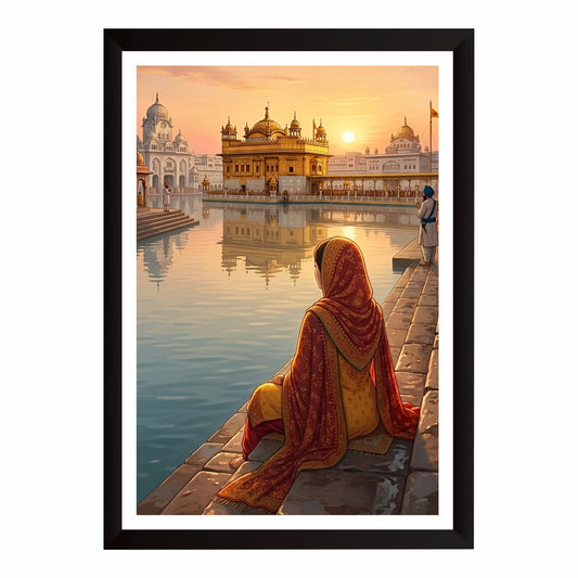 Sri Harmandir Sahib – A Moment of Peace, Devotion & Divine Reflection