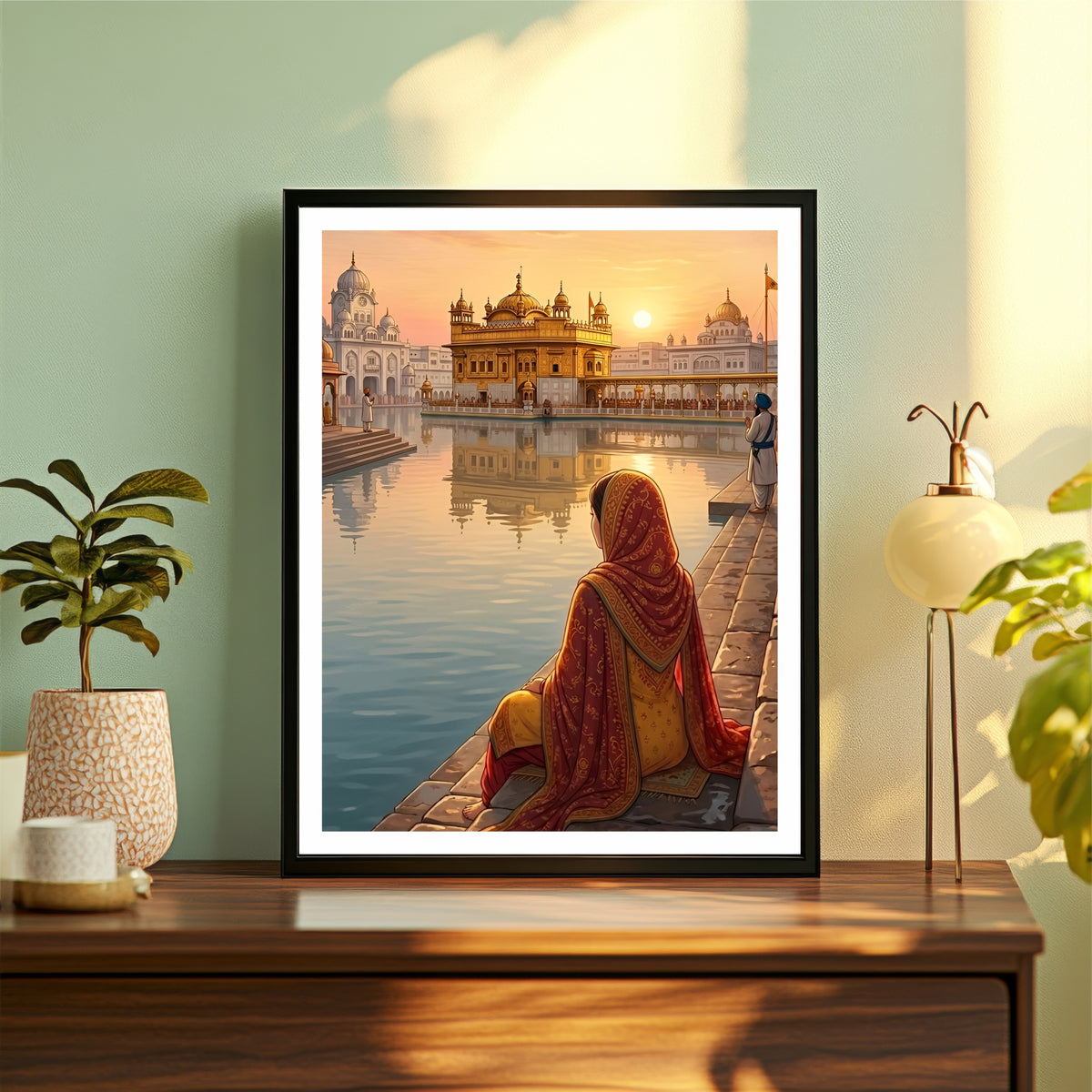 Sri Harmandir Sahib – A Moment of Peace, Devotion & Divine Reflection