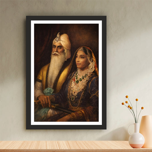 Maharaja Ranjit Singh Ji & Maharani Jind Kaur – The Royal Legacy of the Sikh Empire