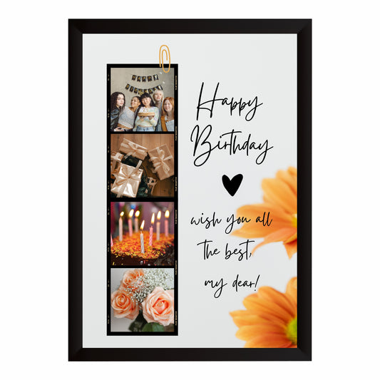 Customized Birthday Photo Frame
