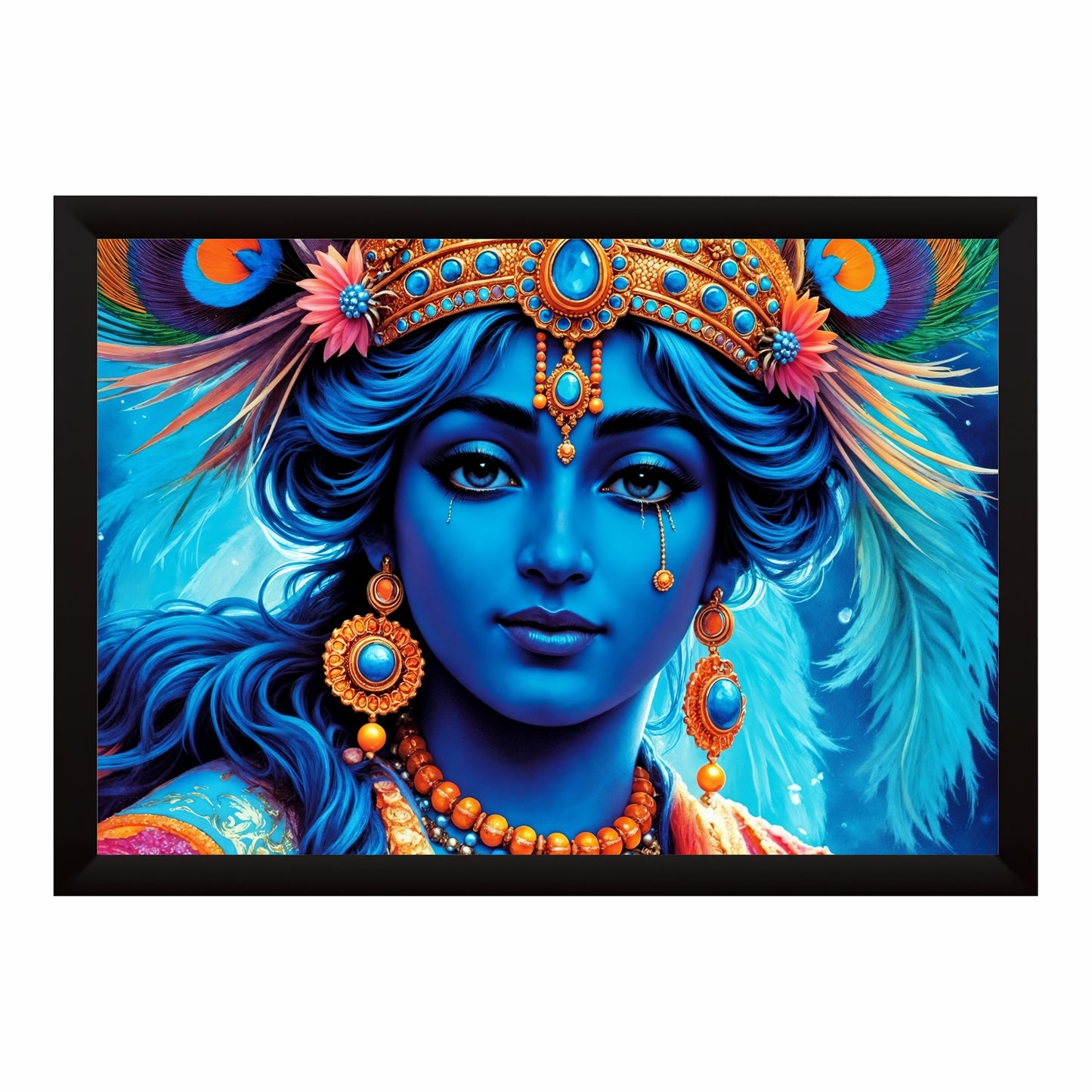 Divine Krishna Wall Art