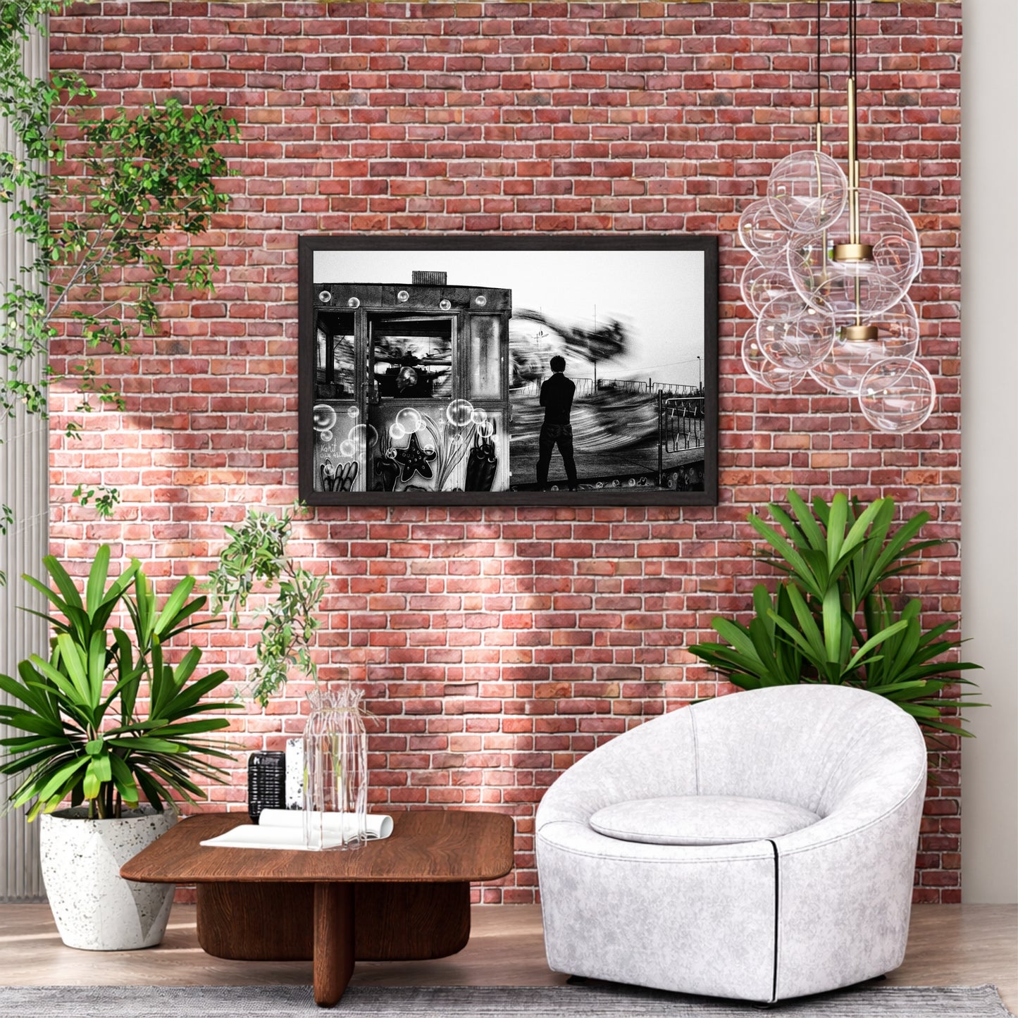 Urban Motion Black & White Wall Art | Street Photography