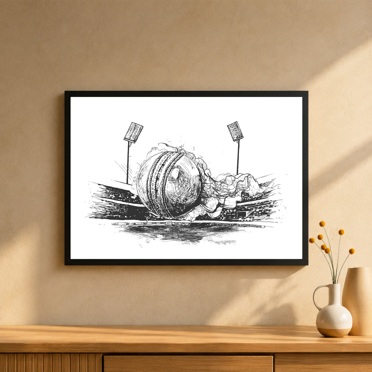 American Football Wall Art | Framed Football Helmet & Ball Artwork | Sports & Motivation Décor