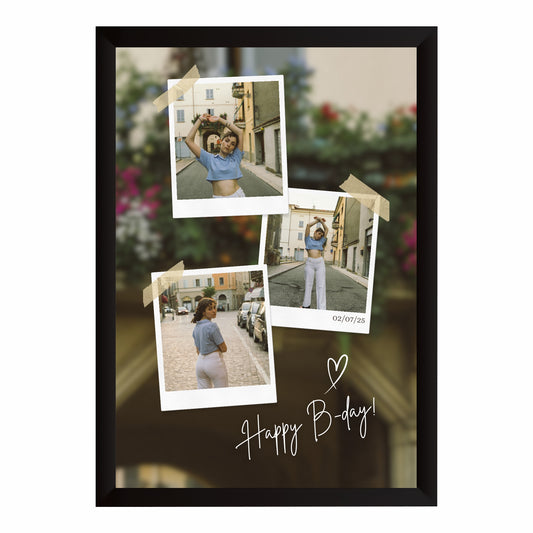 Customized Birthday Photo Frame