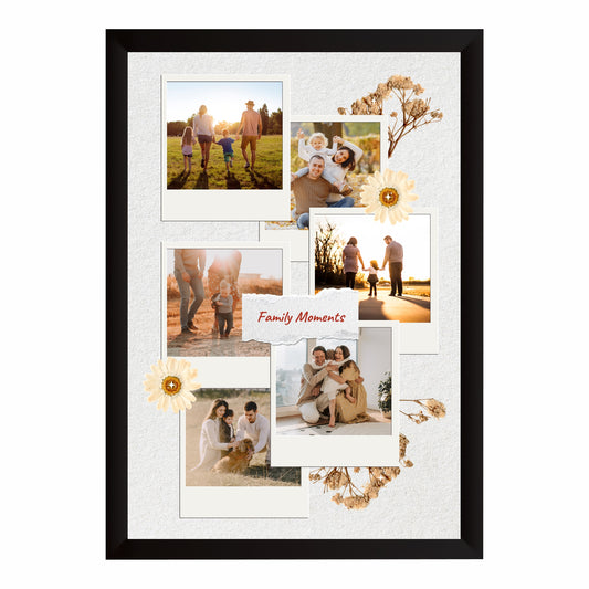 Customized Family Photo Frame | Family Moments Photo Collage