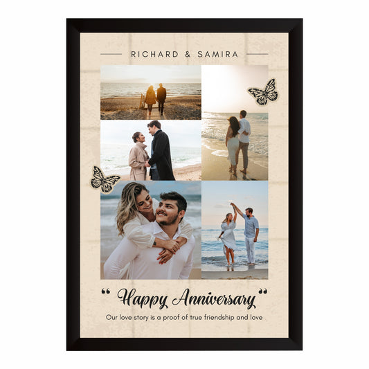 Customized Anniversary Photo Collage