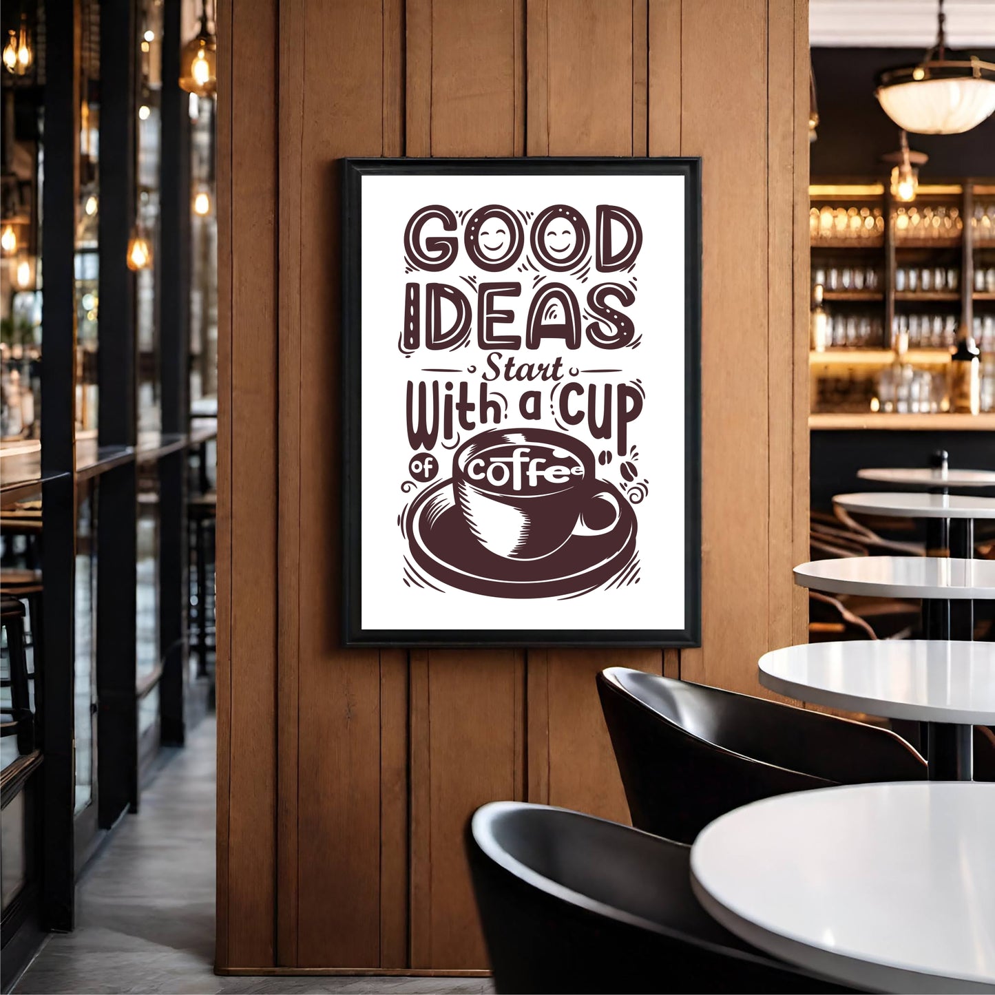 Good Ideas Coffee Wall Frame – Perfect Décor for Coffee Lovers ☕💡