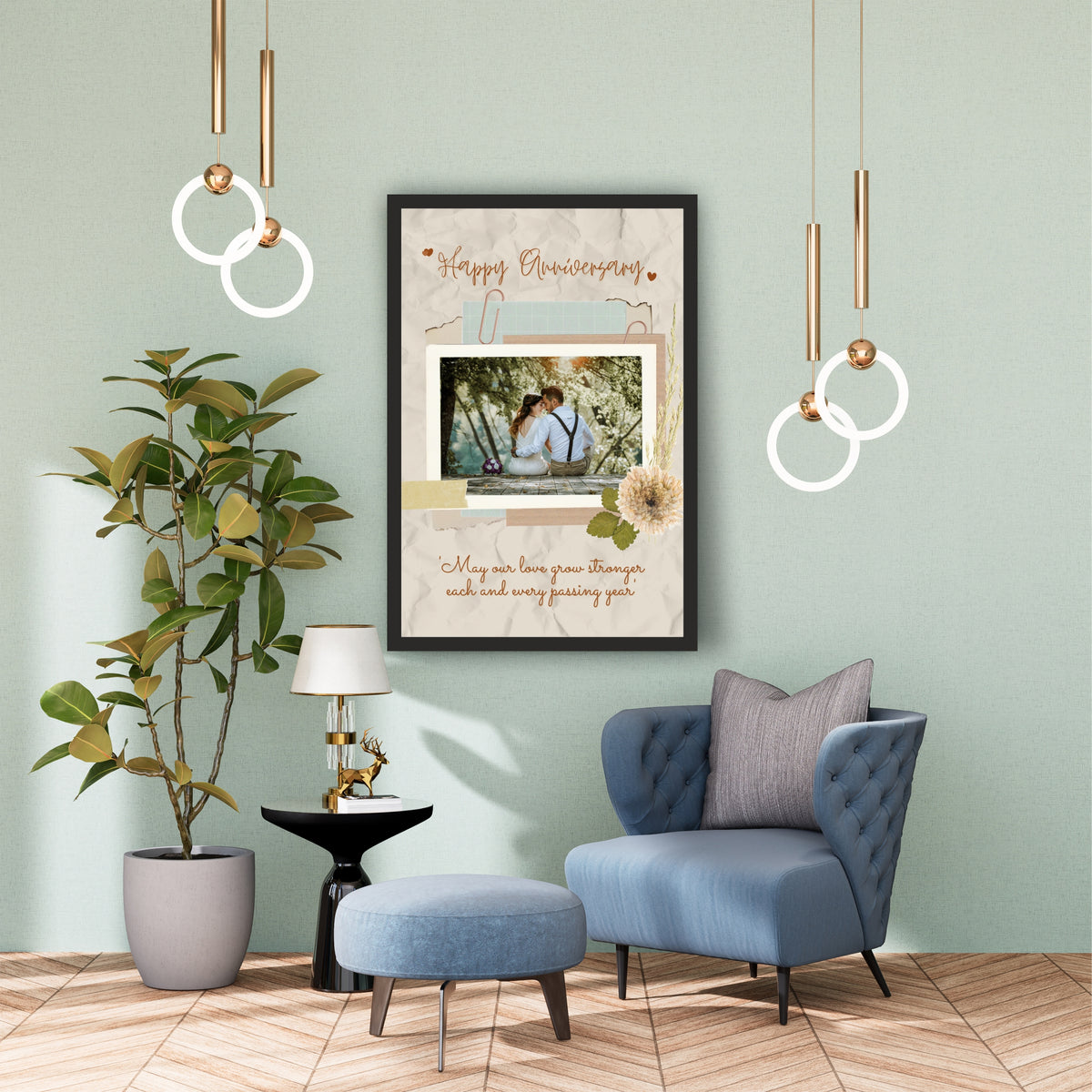 Customized Anniversary Photo Frame