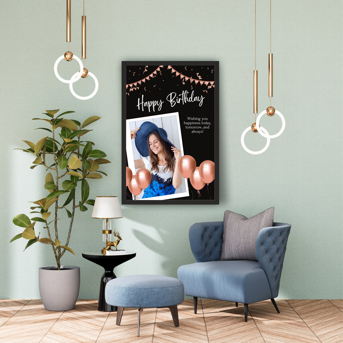 Customized Birthday Photo Frame