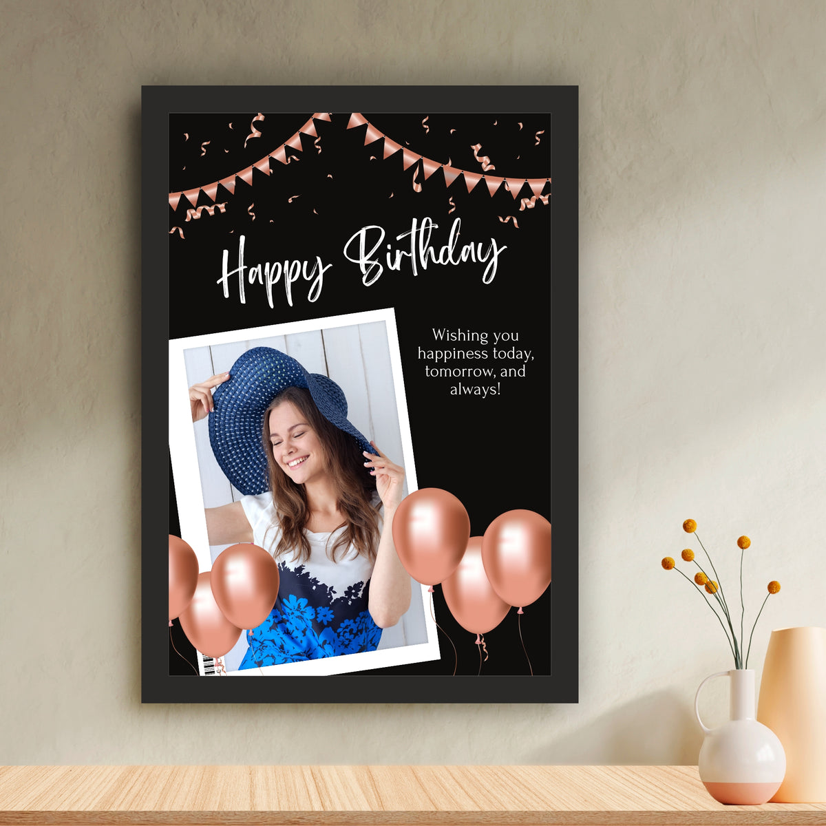 Customized Birthday Photo Frame