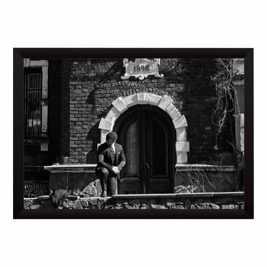 Vintage Gentleman Wall Art | Black & White Photography