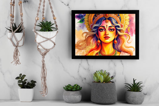 Ethereal Grace – The Divine Portrait 🌸👑