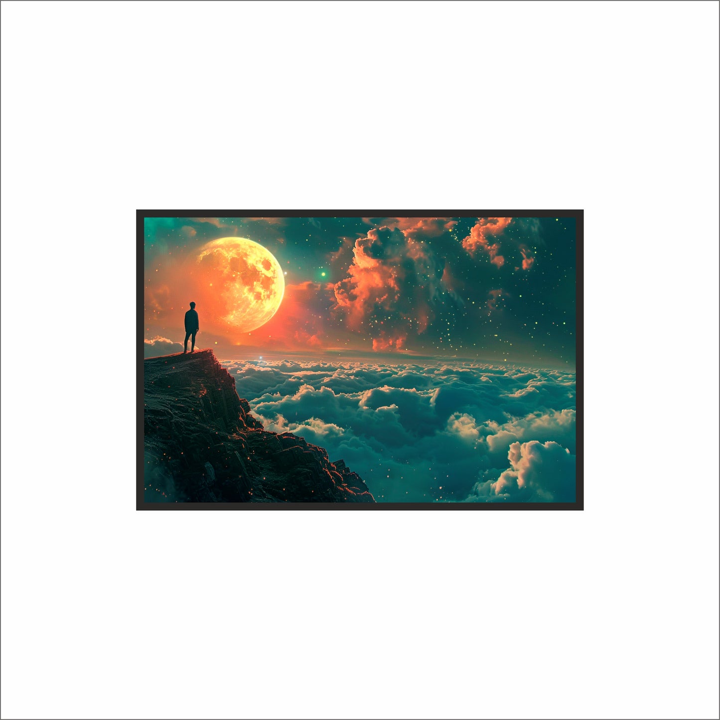 Beyond the Clouds – Lunar Solitude 🌕🌌