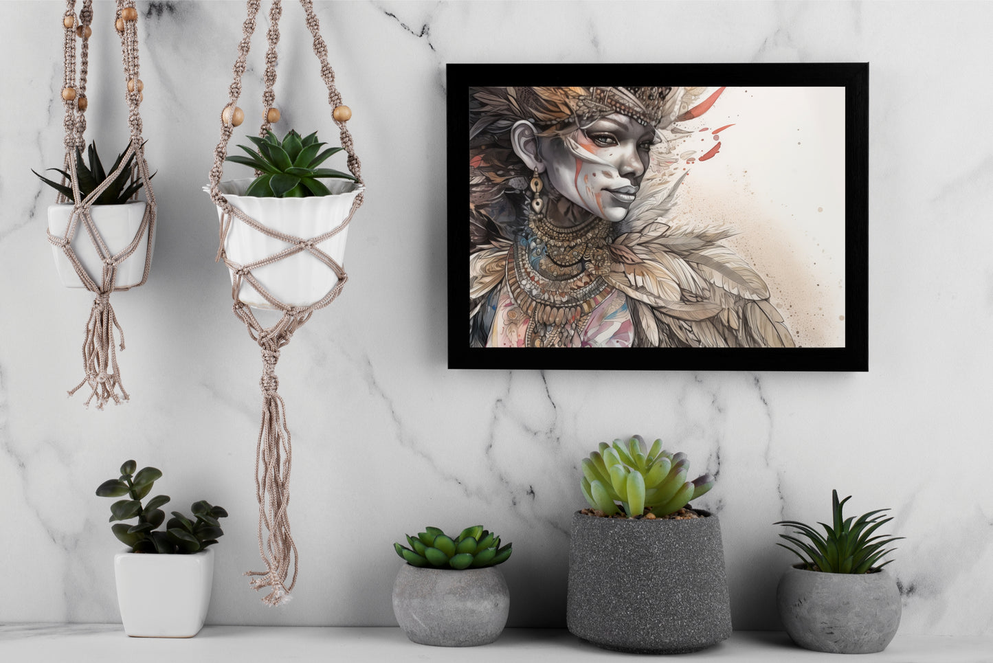 Spirit of the Wild – Tribal Muse 🪶🔥