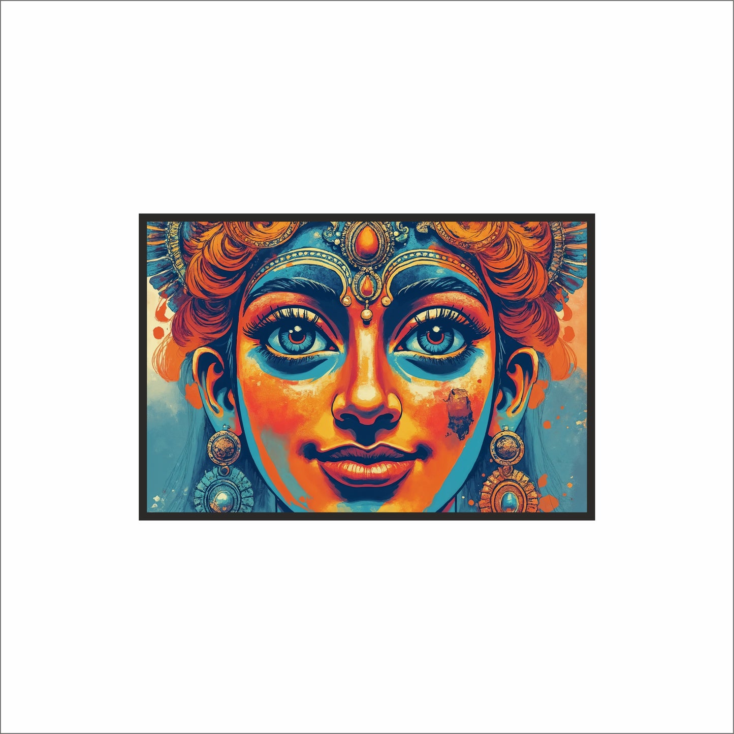 Divine Radiance – The Sacred Gaze 🔶👁️