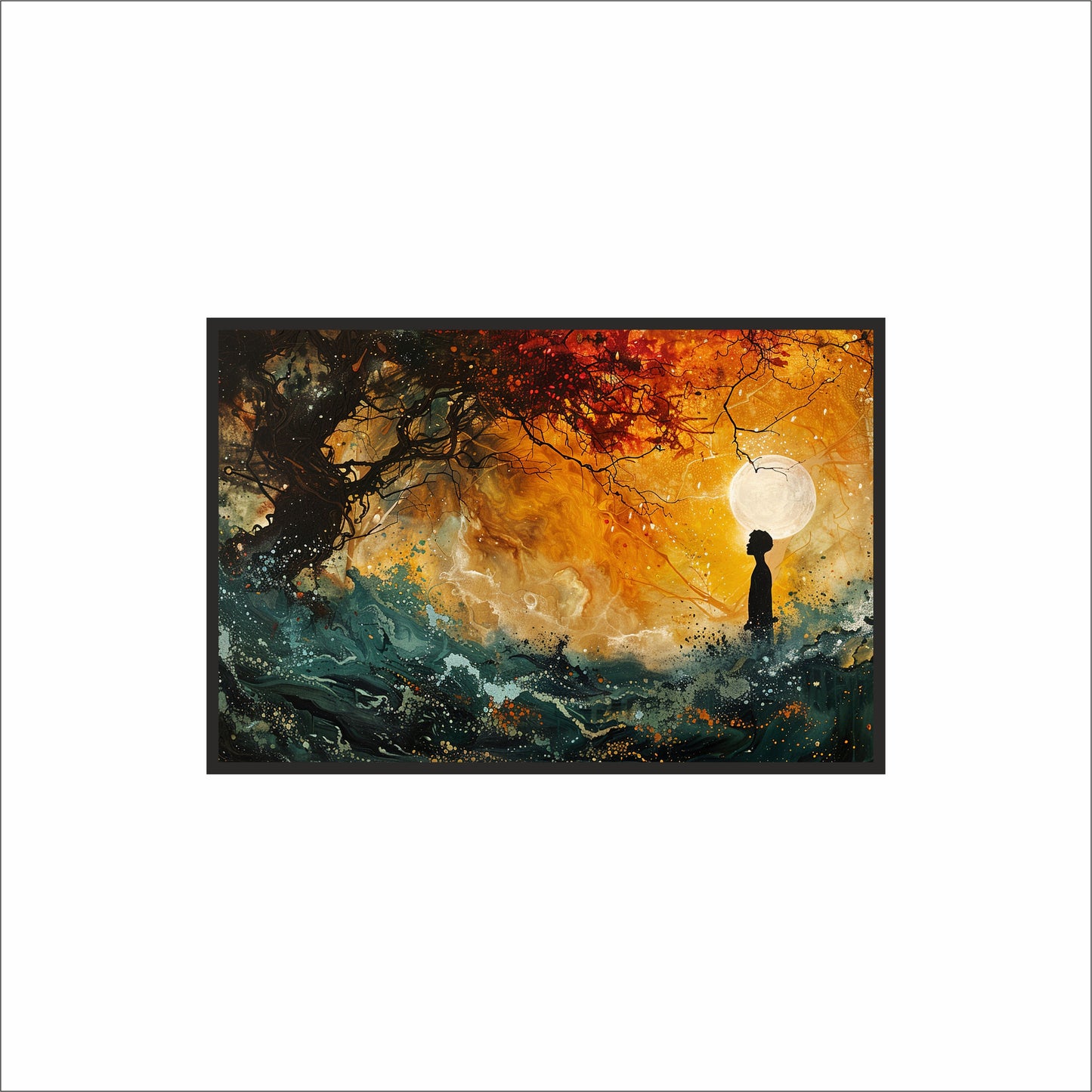 Whispers of Fire & Moon – Twilight Reverie 🌕🔥