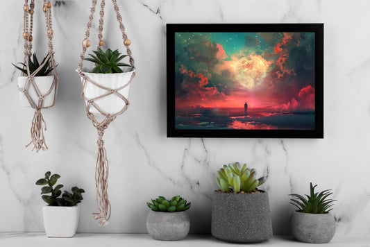 Eclipse of Serenity – Lunar Horizon 🌕🌈