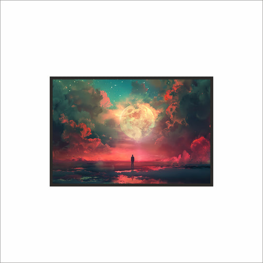 Eclipse of Serenity – Lunar Horizon 🌕🌈