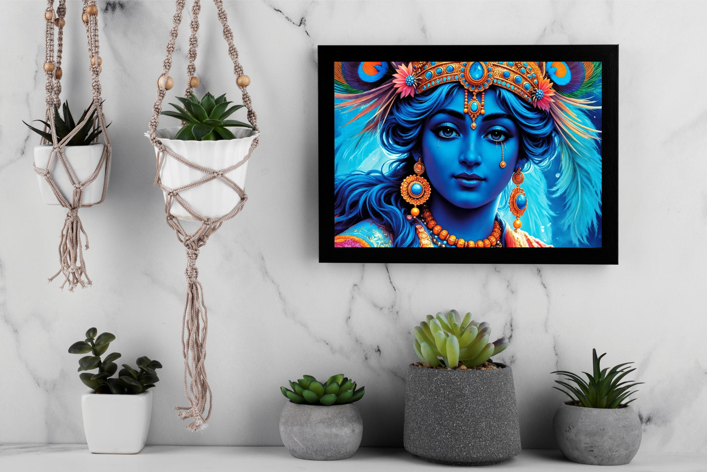 Celestial Grace – The Blue Divinity 💙🪶