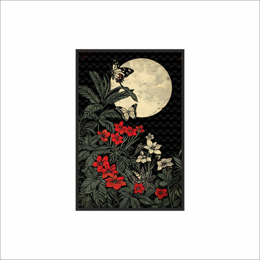 Moonlit Garden – Night Bloom Elegance 🌕🌺