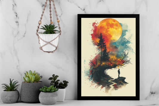 Eternal Solitude – The Silent Moon Path 🌕🌲