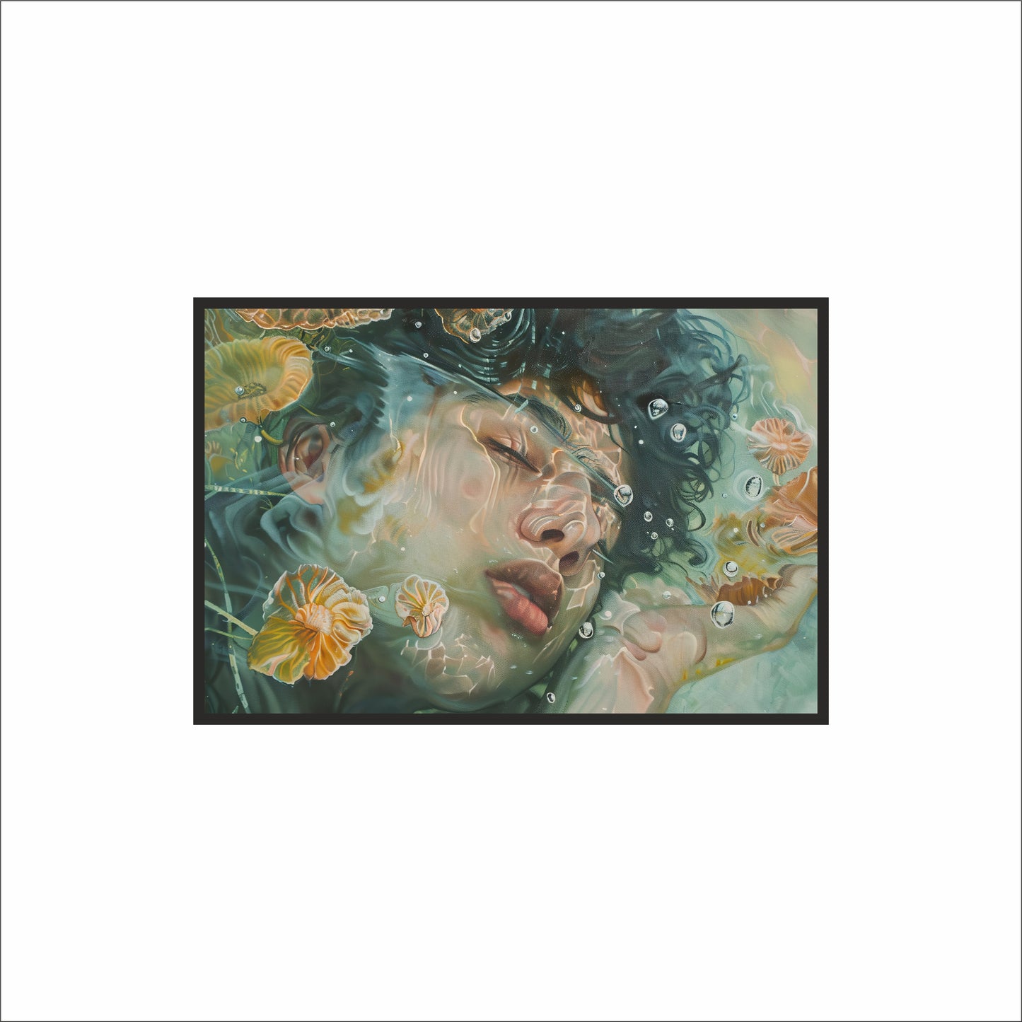 Drowned in Daydreams – Submerged Serenity Art 🌊🍃