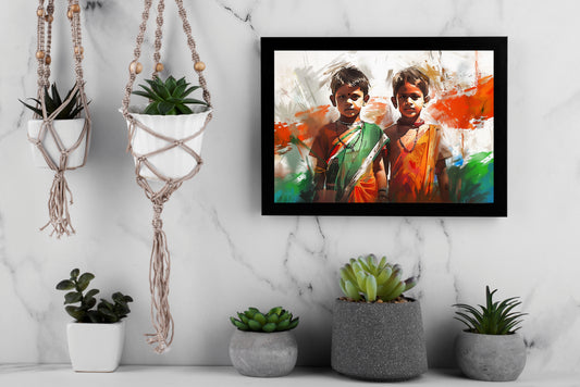 Unity of Innocence – Colors of the Nation 🇮🇳✨