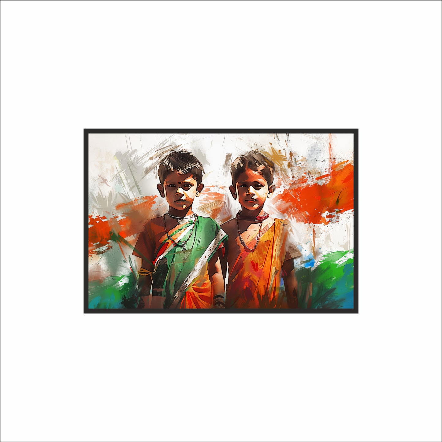 Unity of Innocence – Colors of the Nation 🇮🇳✨