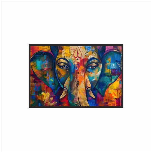 Vibrant Ganesha – Colours of Wisdom & Fortune 🎨🐘✨
