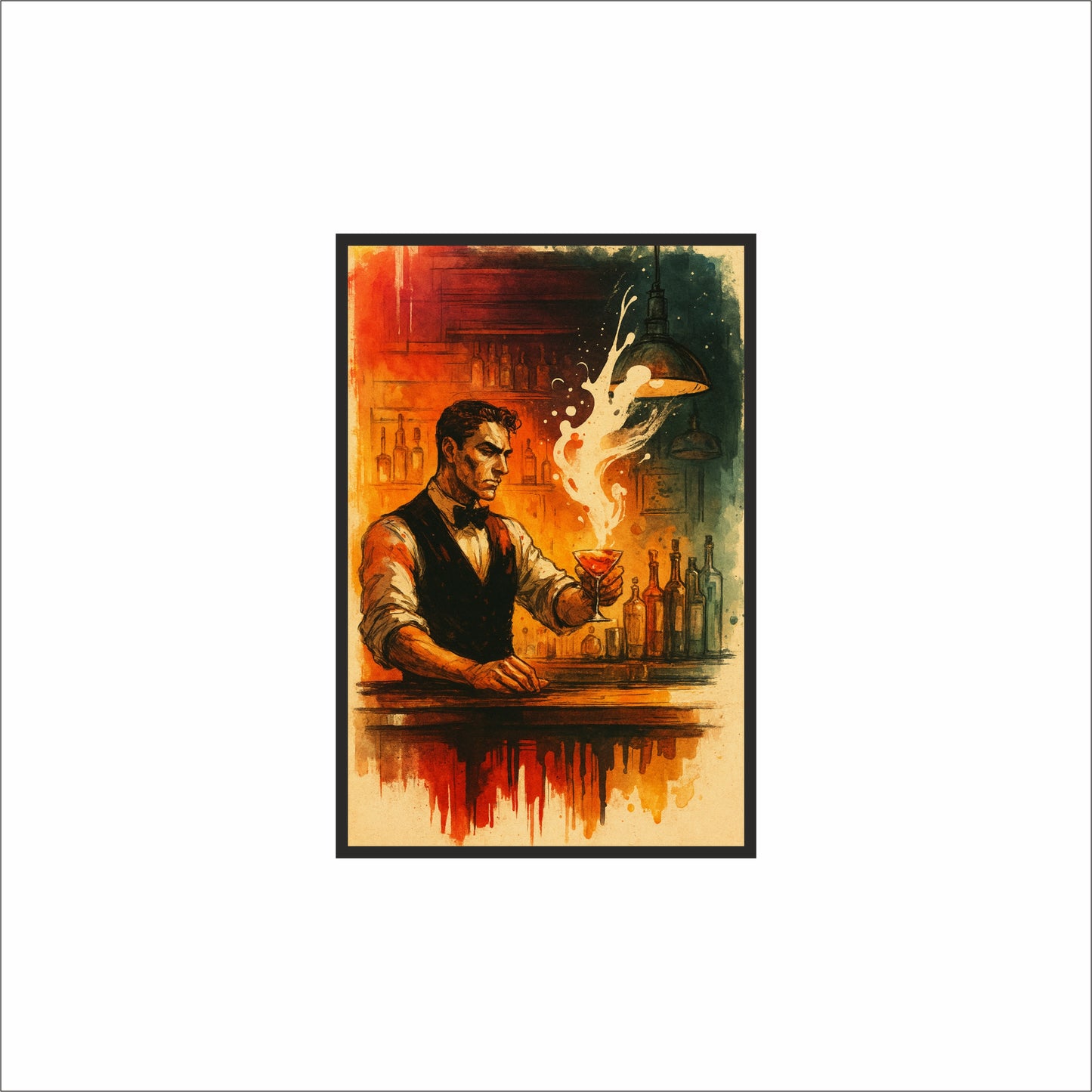 “The Fire Mix – Art of the Master Bartender” 🔥🍸